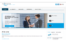 Le site web Audaxis change de look