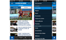 Nouveau site mobile pour la Voix du Nord